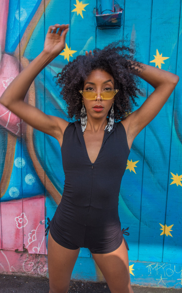 15% Off - Black Bamboo Katana Shortsie - Warrior Within Designs