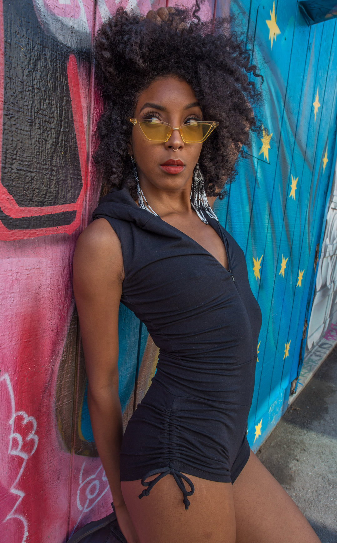 15% Off - Black Bamboo Katana Shortsie - Warrior Within Designs