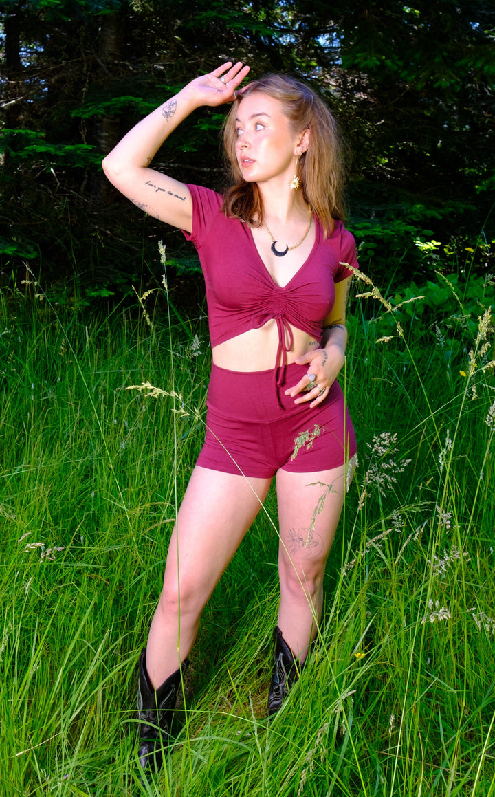 20% Off - Bamboo Cinch Top - 4 Colors - Warrior Within Designs