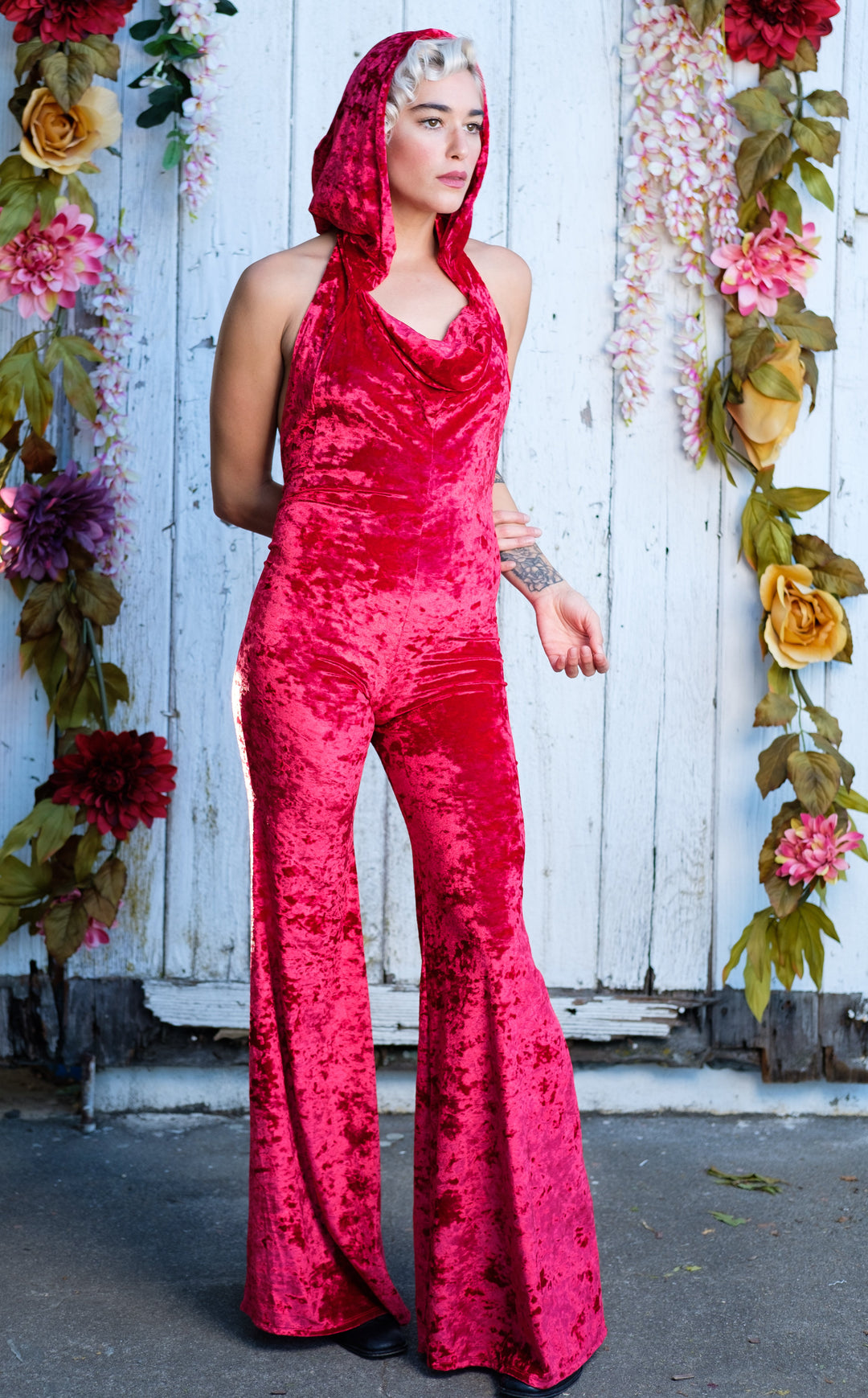 20% Off - Fire Engine Red Mystique Onesie - Warrior Within Designs