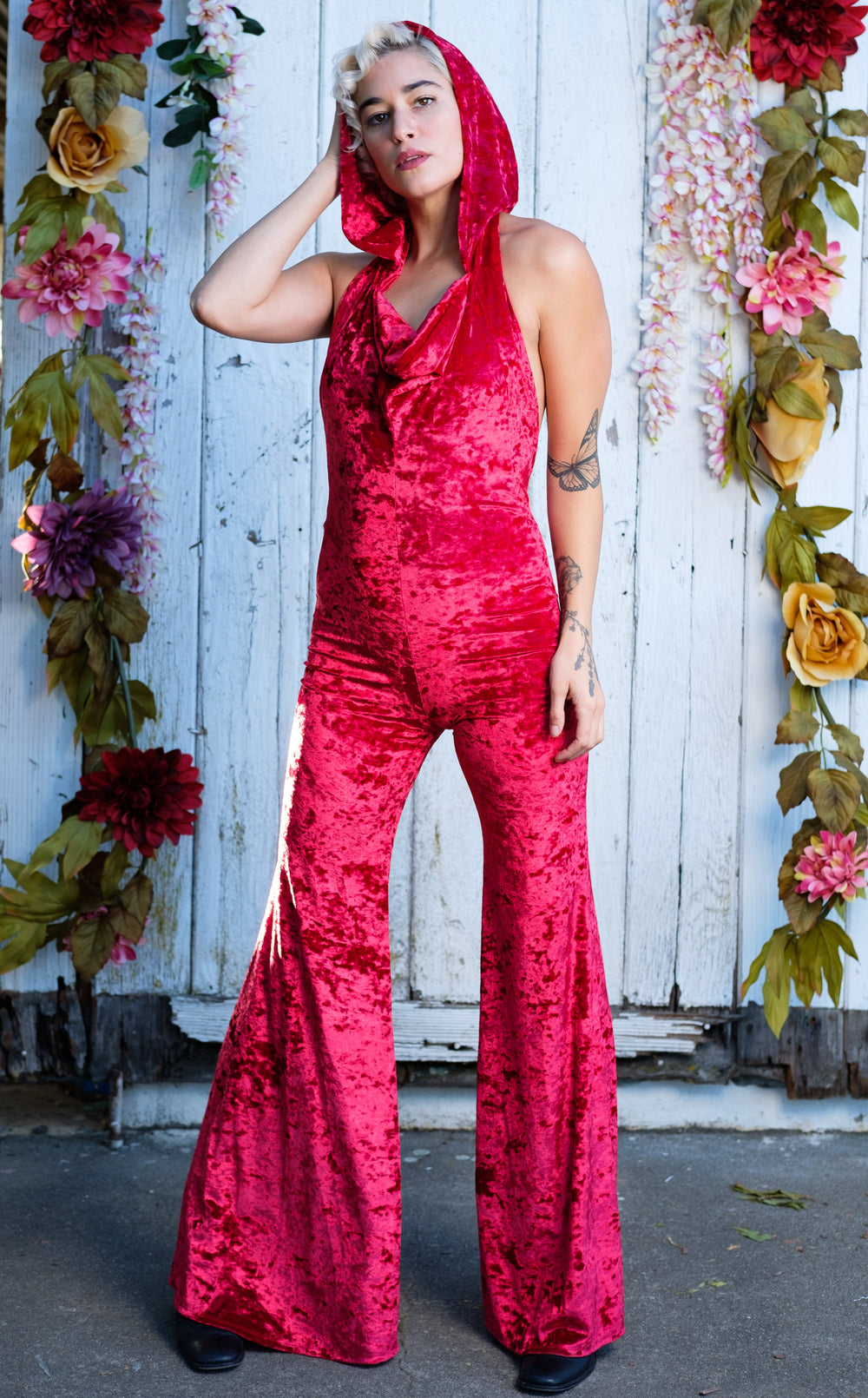 20% Off - Fire Engine Red Mystique Onesie - Warrior Within Designs