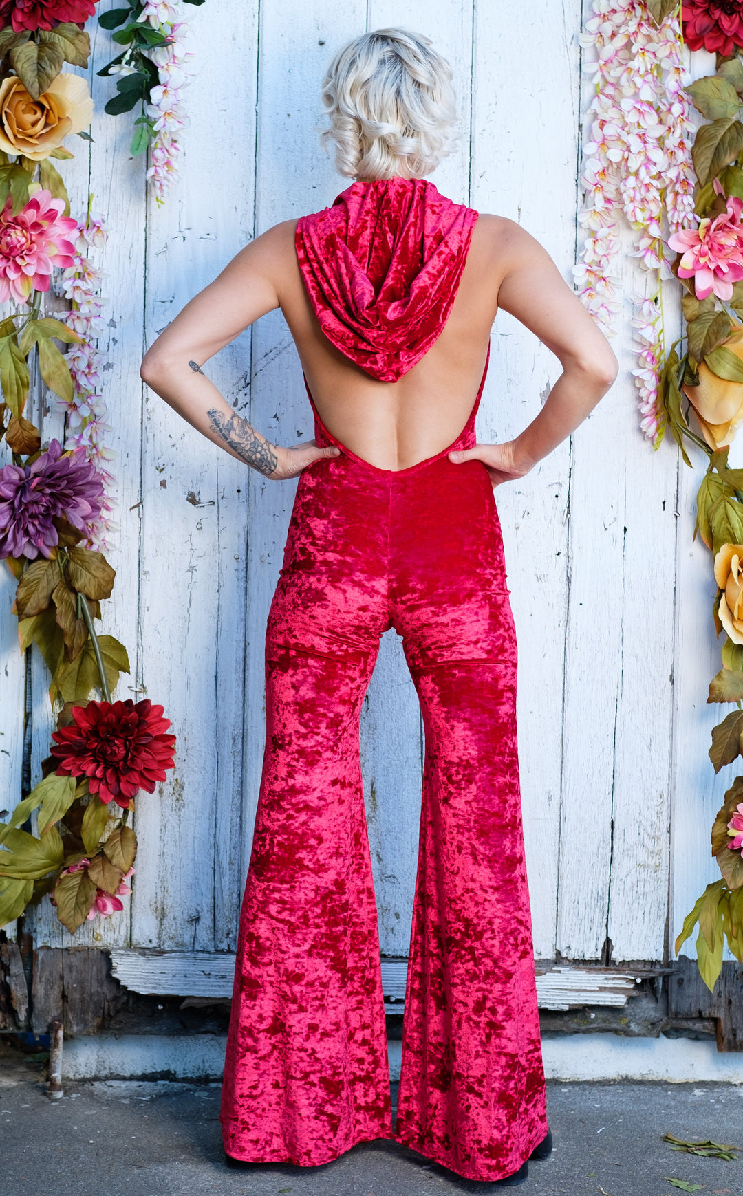 20% Off - Fire Engine Red Mystique Onesie - Warrior Within Designs