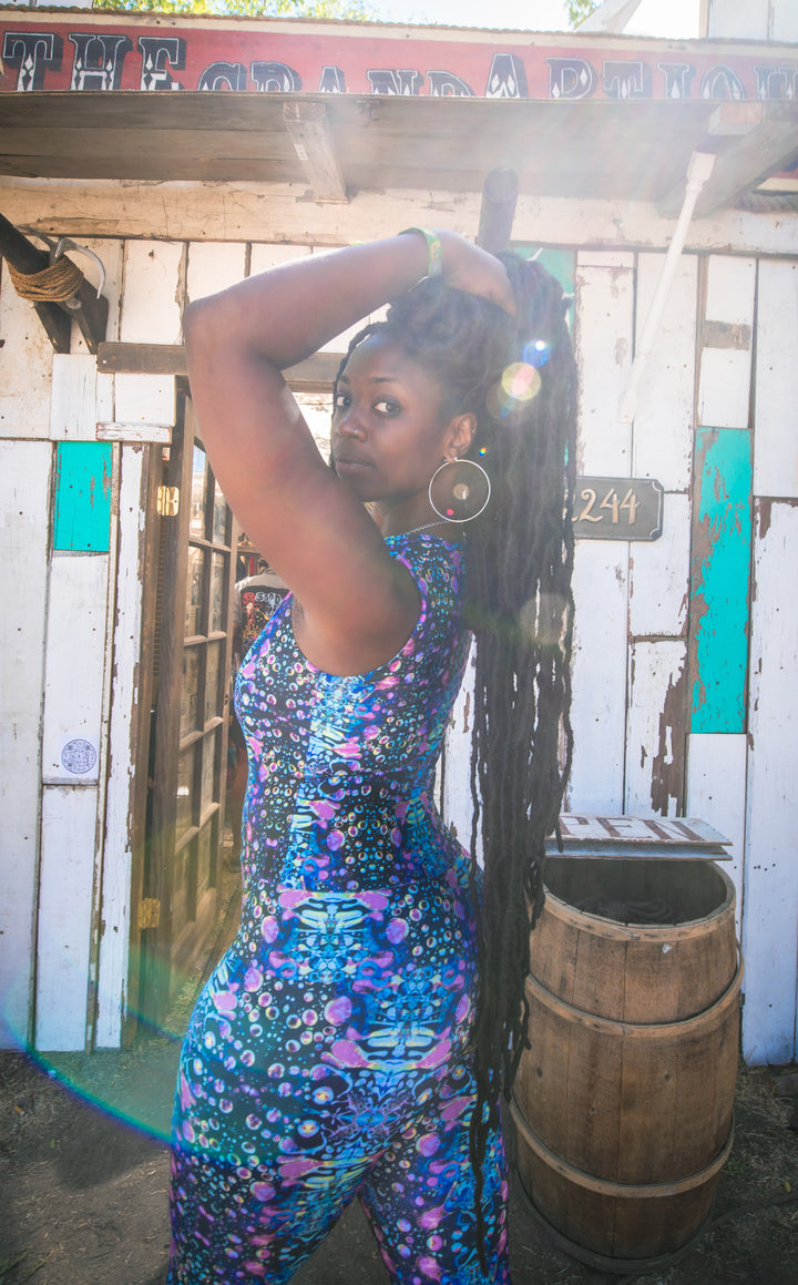 Cyan Liquid Light Kylin Onesie