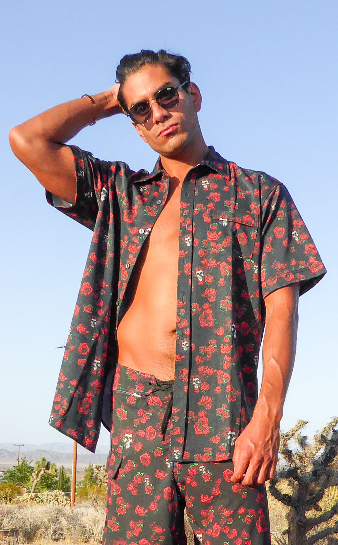 grateful dead dress shirt Dogfish Head x Grateful Dead Blue Camp Shirt