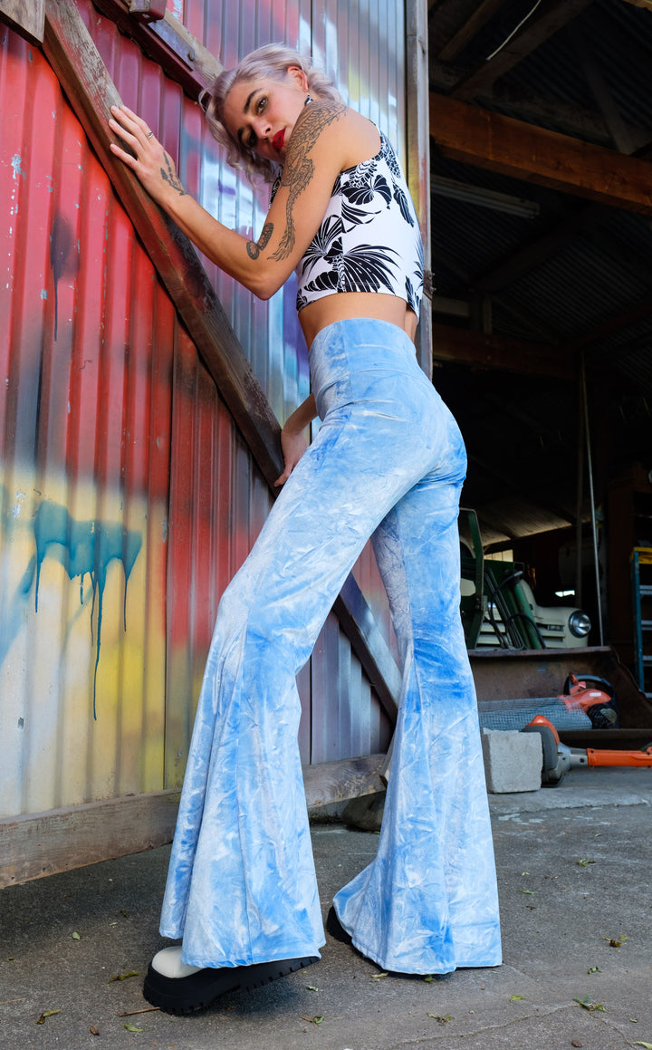 Baby Blue Crush Velvet Super Bells