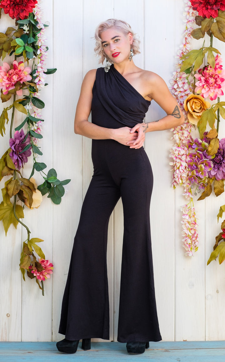 Black Bamboo Huntress Flow Pant Onesie