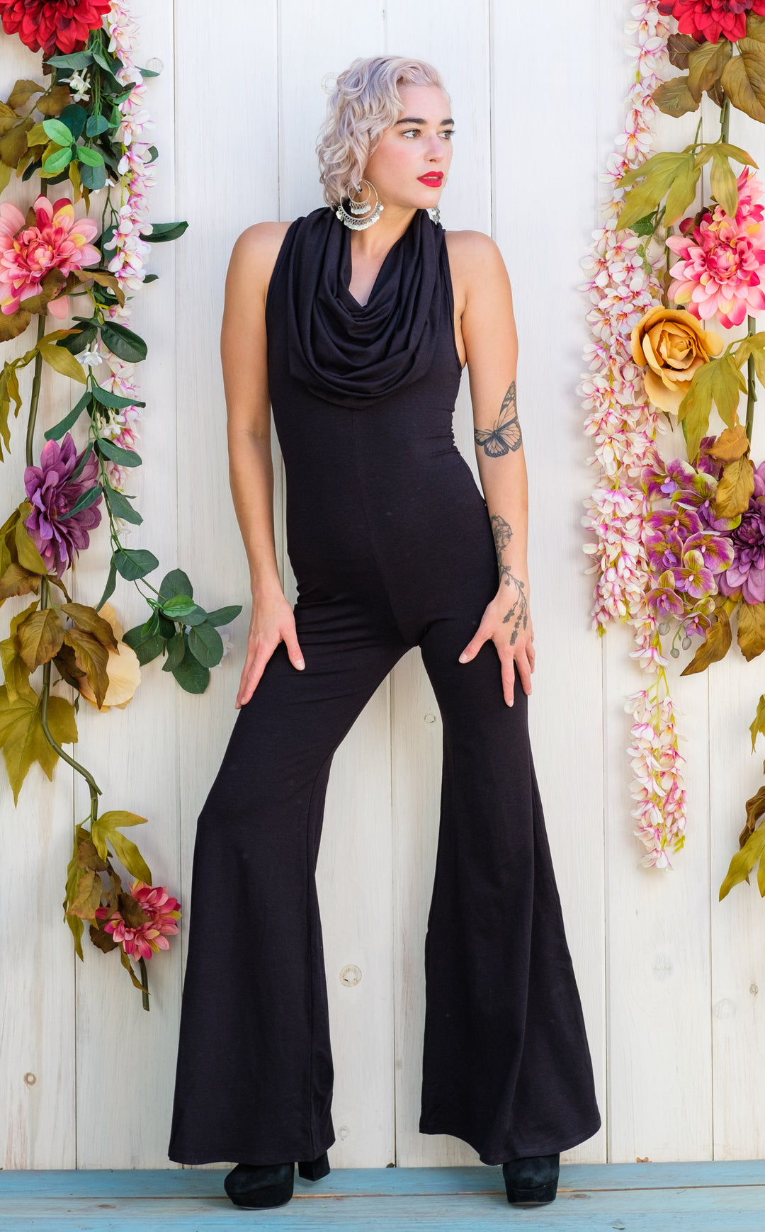 Black Bamboo Huntress Flow Pant Onesie