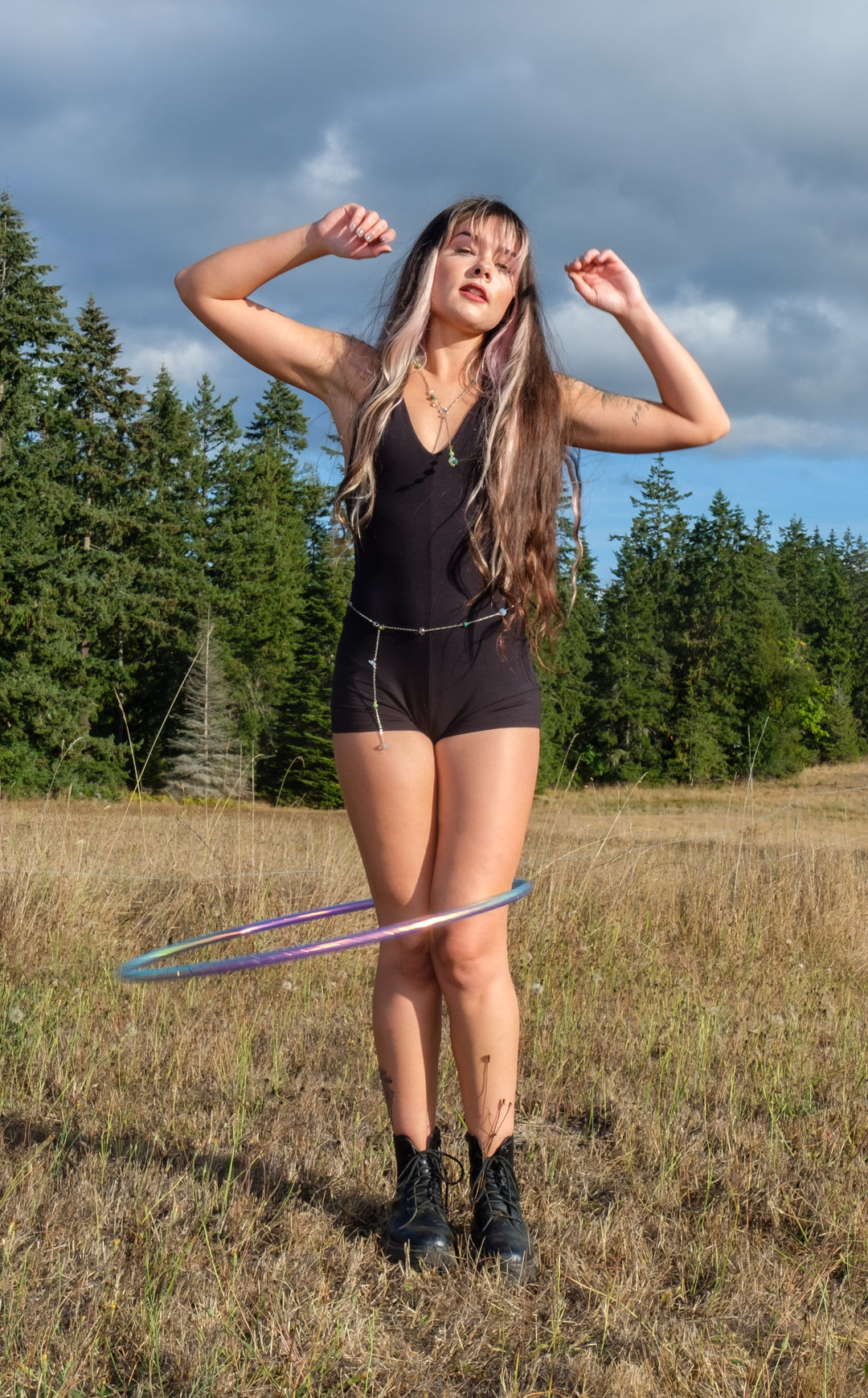 Black Bamboo Tigra Shortsie