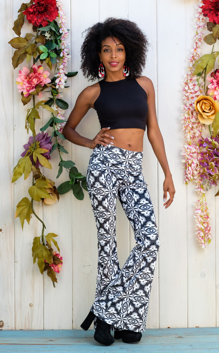 Grateful Dead Velvet Slim Bells - Monochrome Tiki