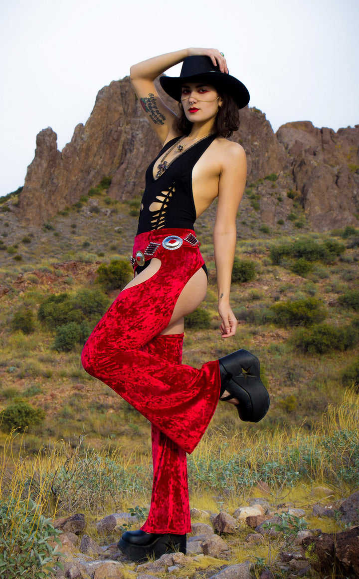 Velvet Vaquera Chaps - 2 Colors