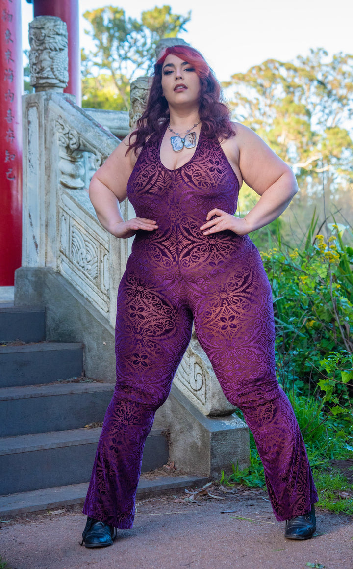 Burnout Velvet Liberty Onesie