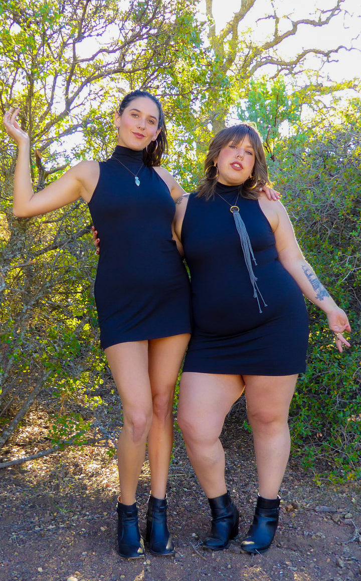 Black Bamboo Dyna Dress -