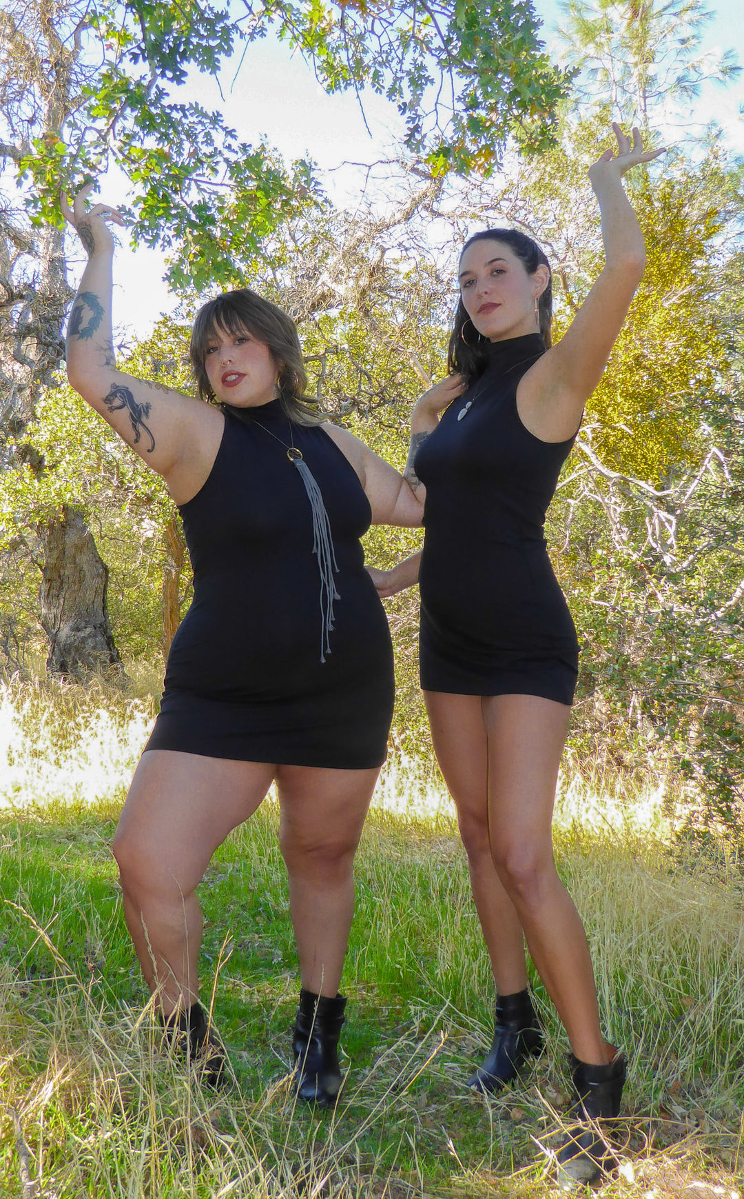 Black Bamboo Dyna Dress -