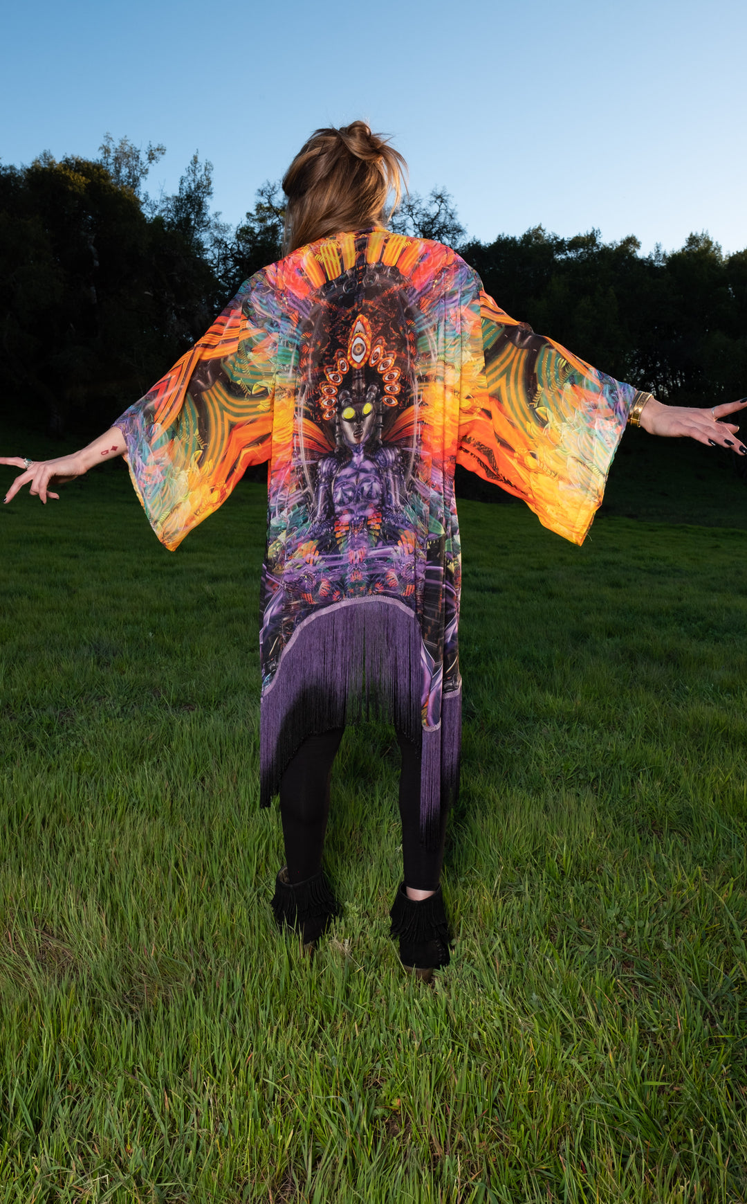 Johnathan Singer Kimono - "Isis/Ina May x Banjo Art"