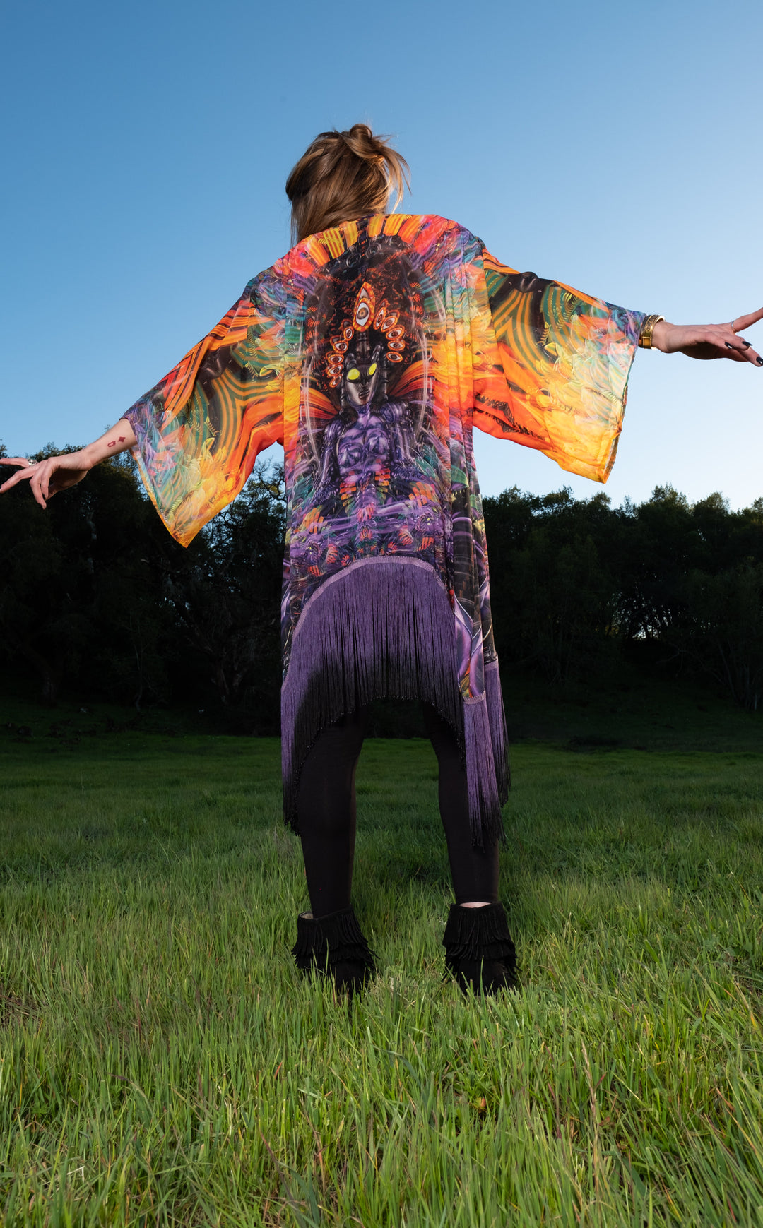 Johnathan Singer Kimono - "Isis/Ina May x Banjo Art"