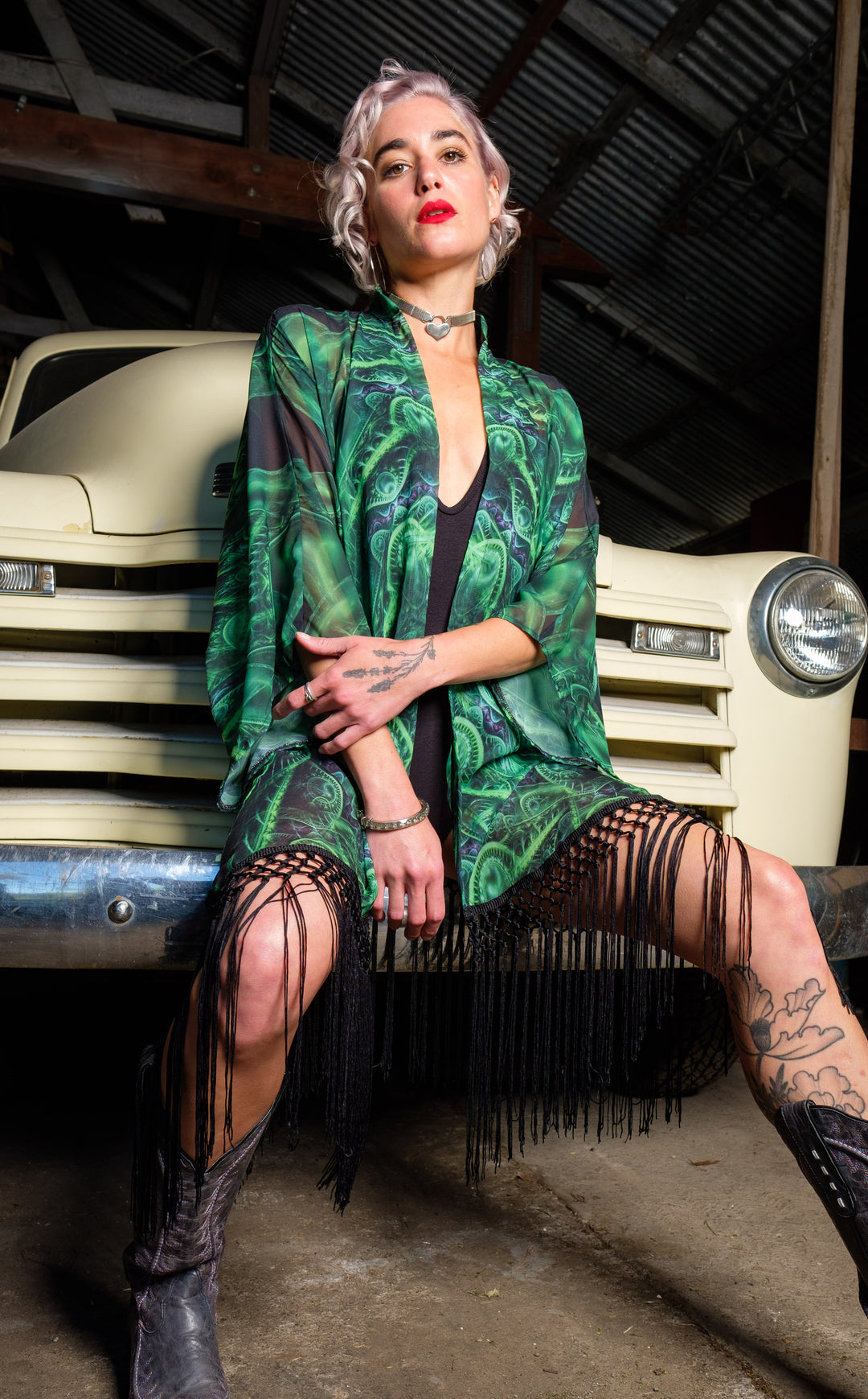 Johnathan Singer Kimono - "Dragon's Lair II"