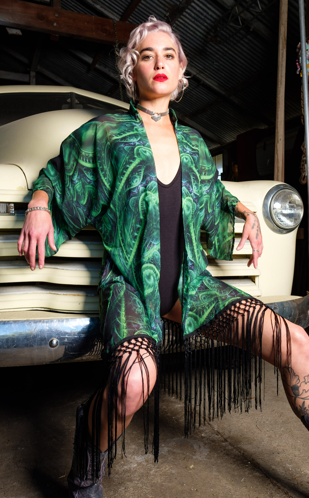 Johnathan Singer Kimono - "Dragon's Lair II"