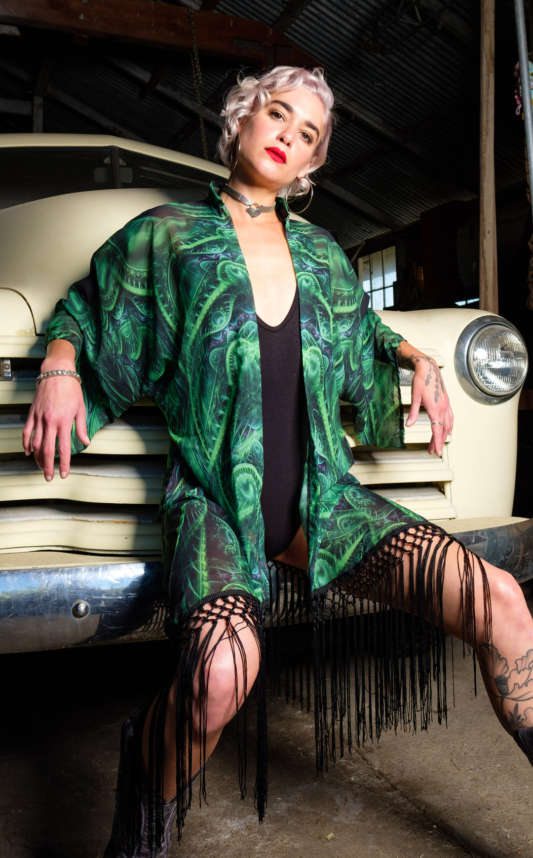 Johnathan Singer Kimono - "Dragon's Lair II"