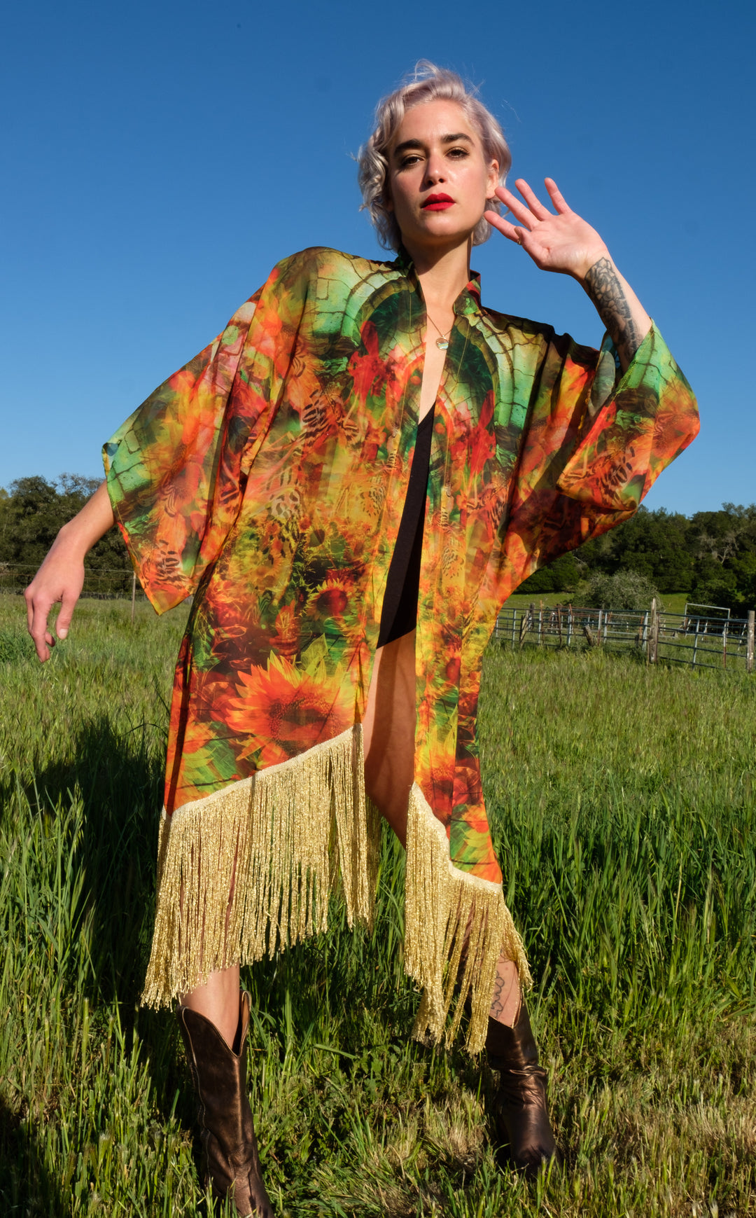 Johnathan Singer Kimono - "Sun Halls"