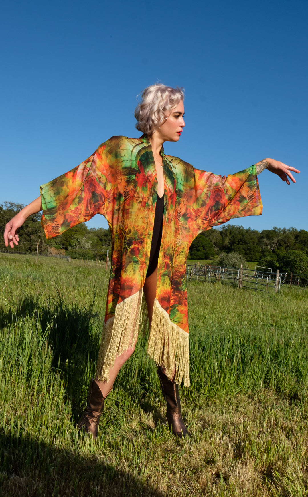 Johnathan Singer Kimono - "Sun Halls"