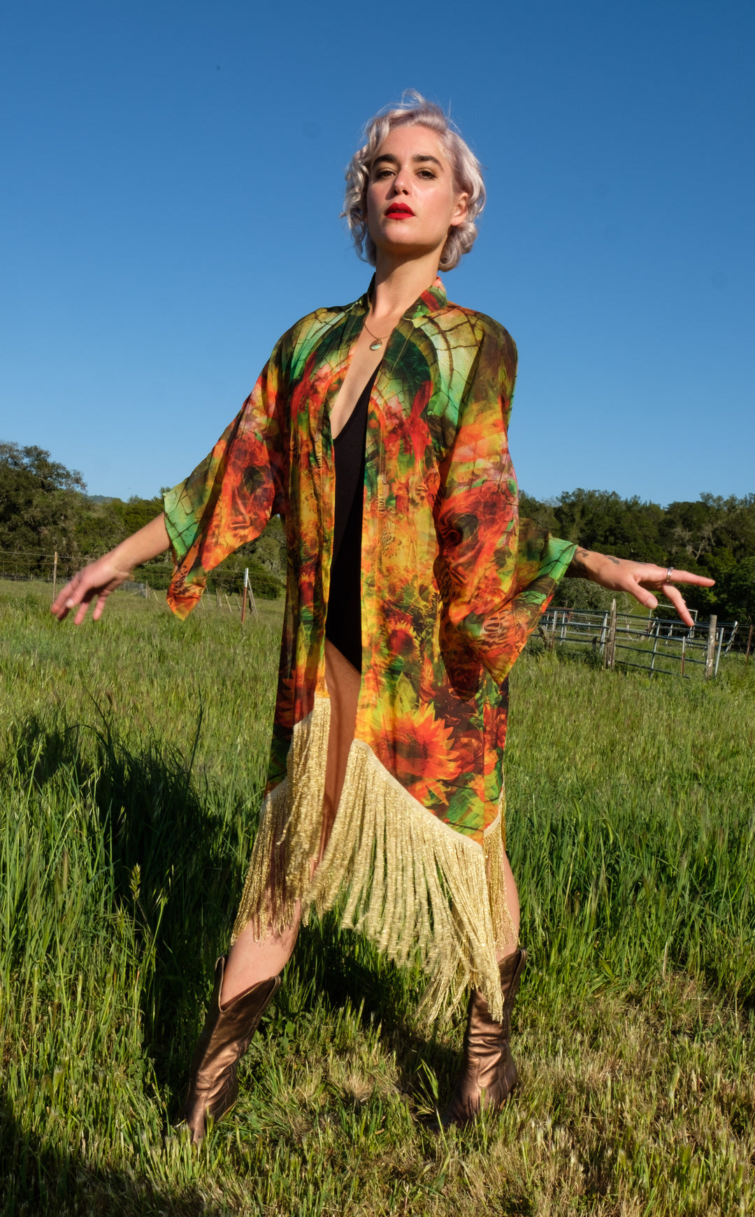 Johnathan Singer Kimono - "Sun Halls"