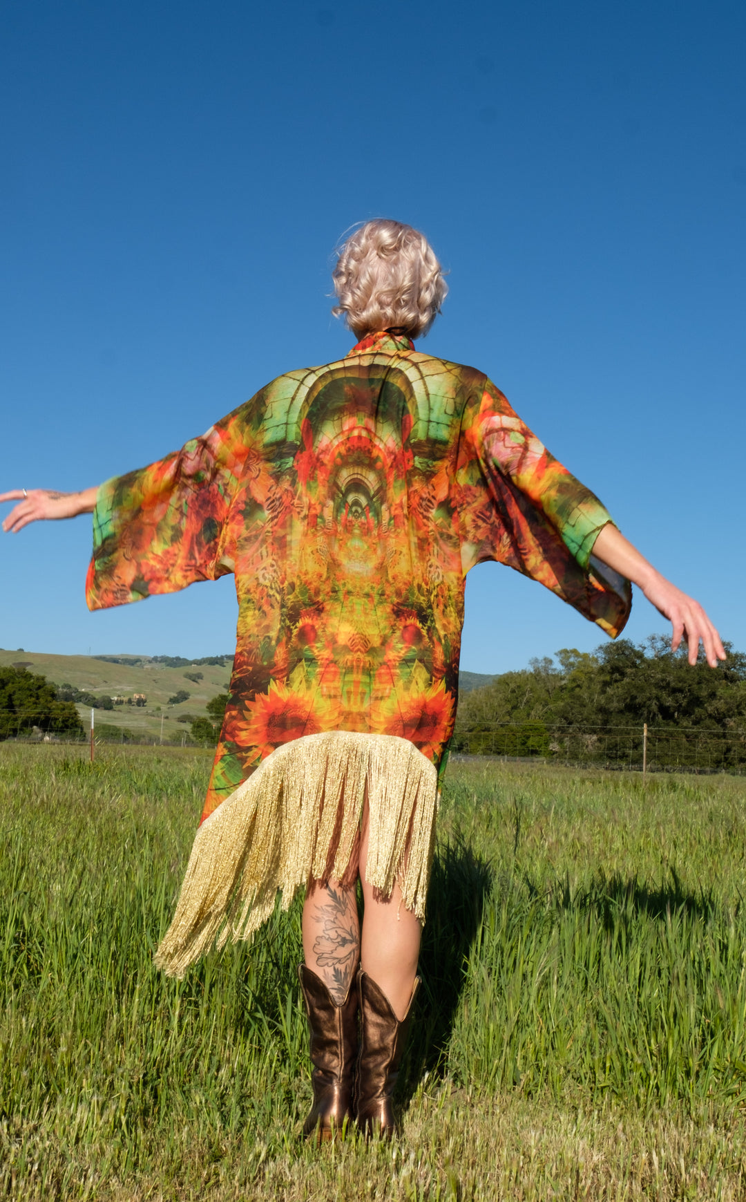 Johnathan Singer Kimono - "Sun Halls"