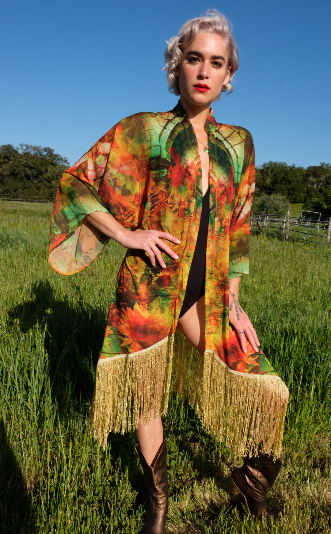 Johnathan Singer Kimono - "Sun Halls"