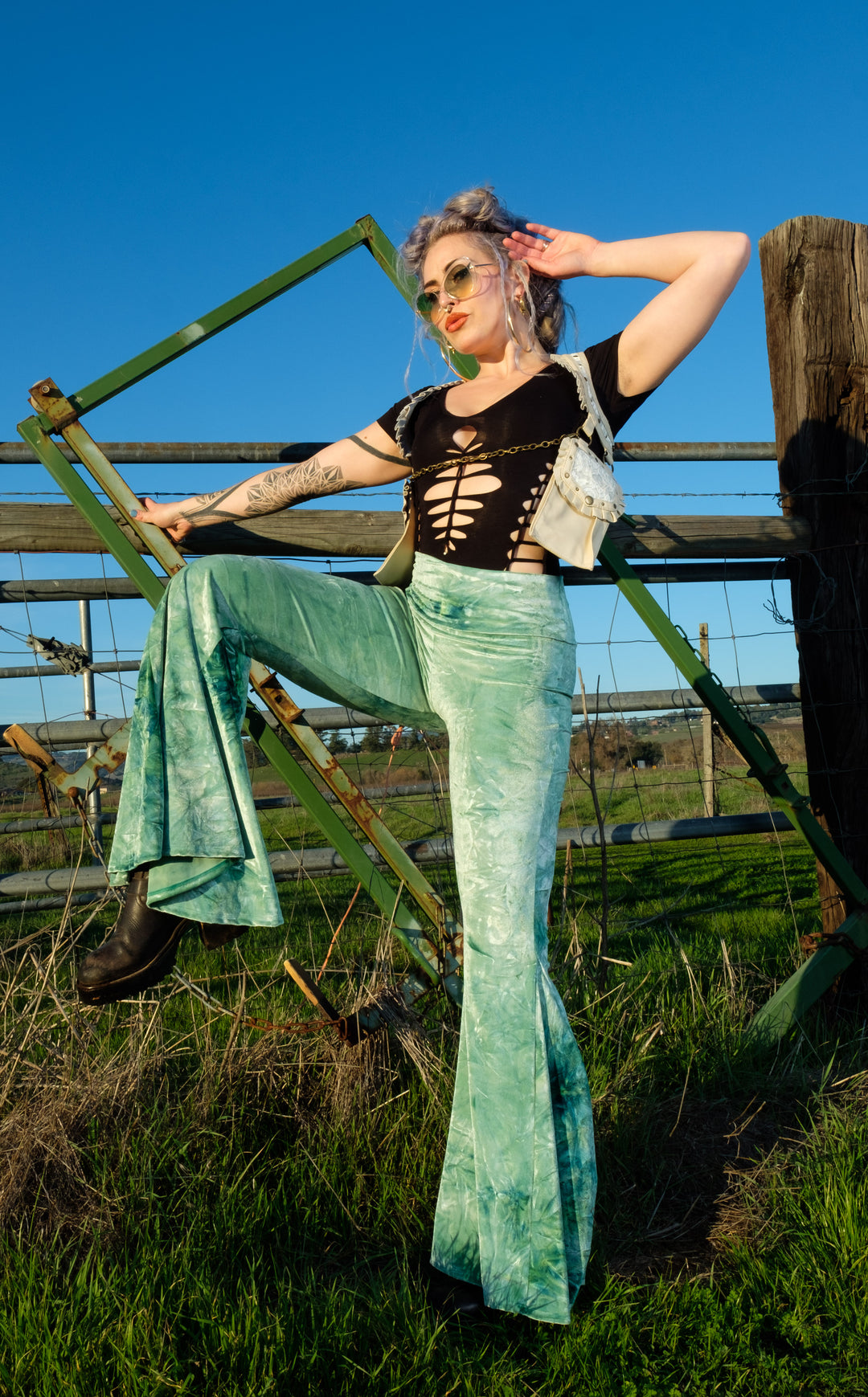 Lime Crush Velvet Super Bells