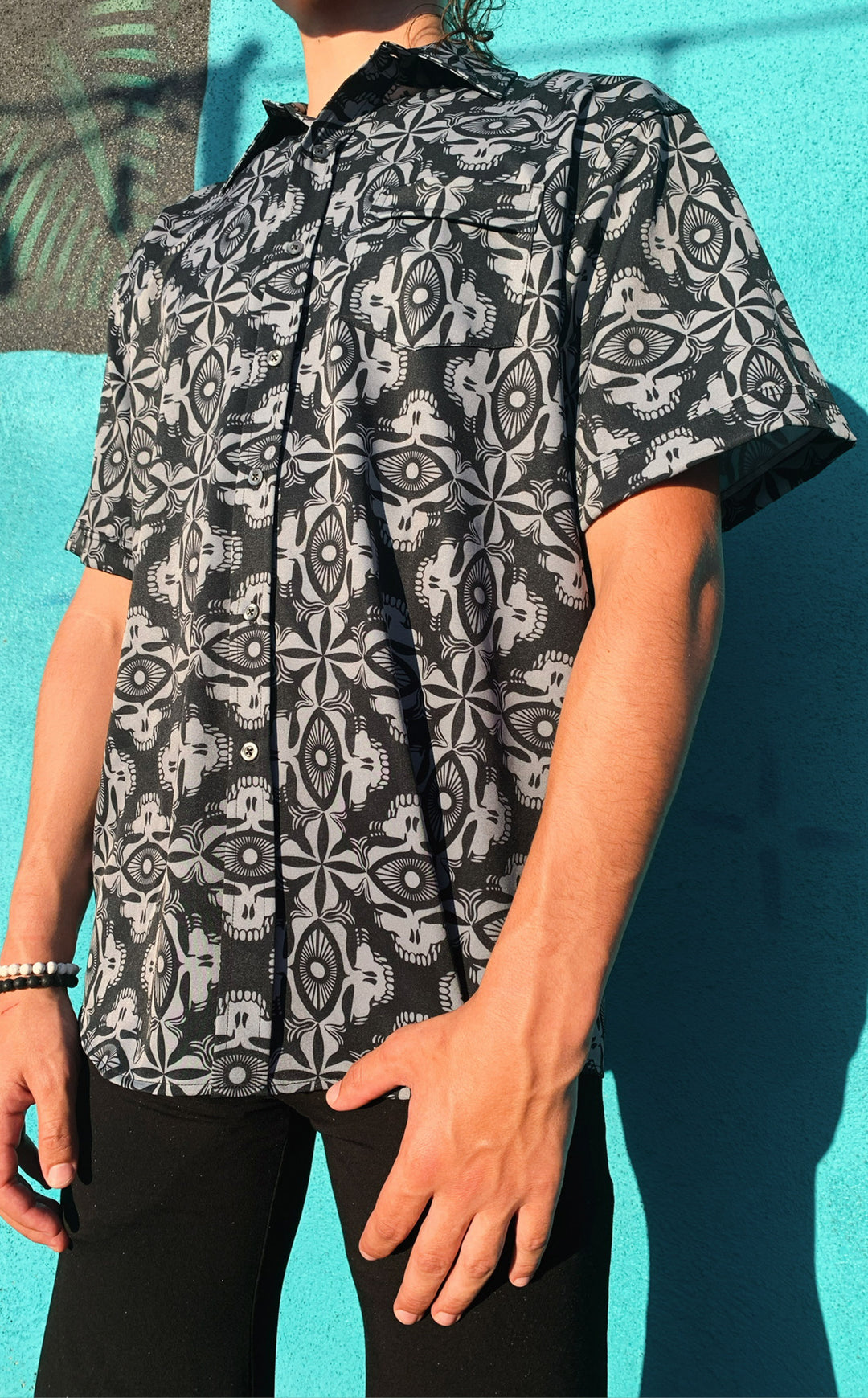 Tiki Grateful Dead Dress Shirt