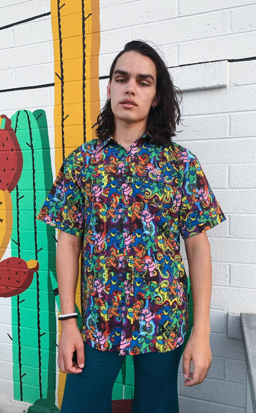 Dancing Bears Grateful Dead Dress Shirt