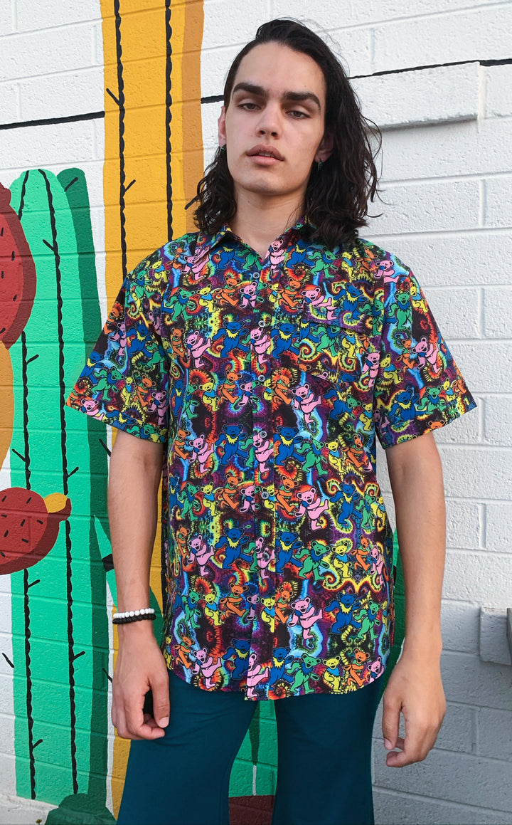 Dancing Bears Grateful Dead Dress Shirt