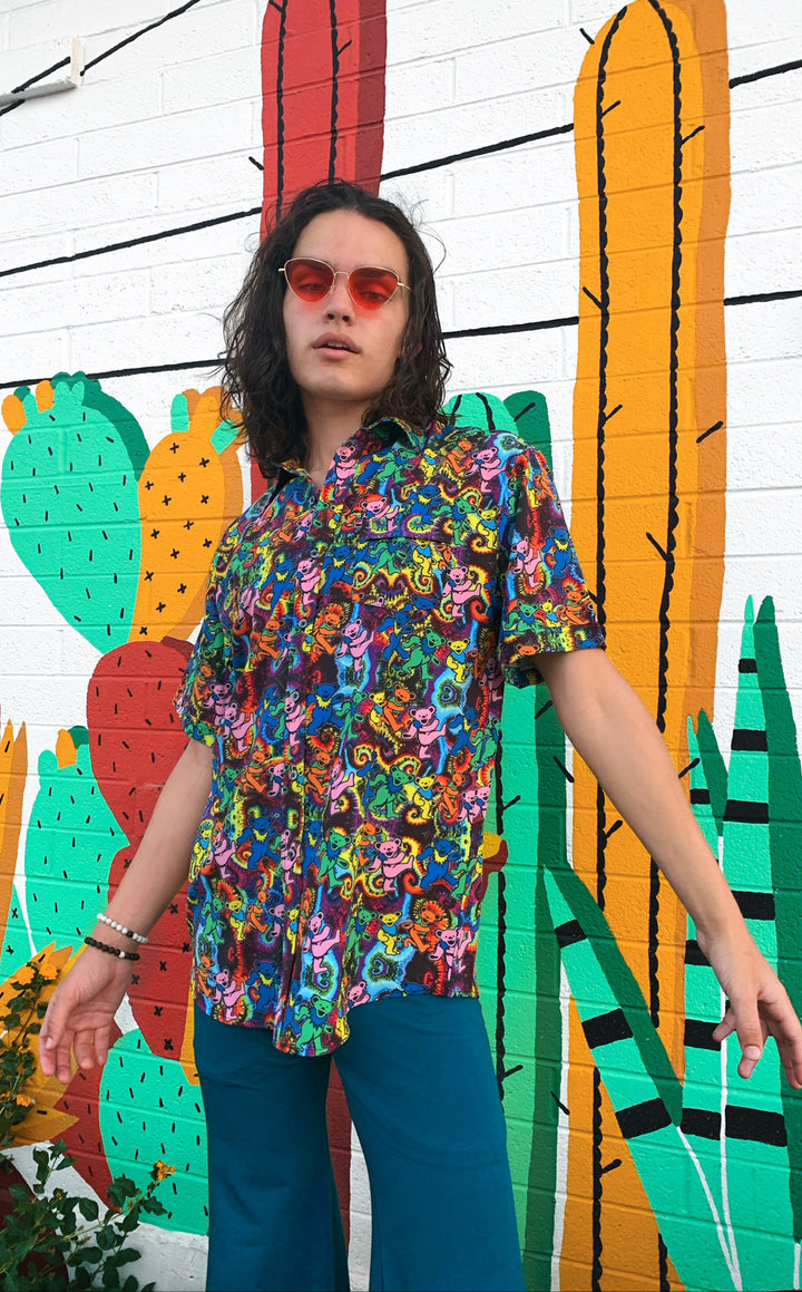 Dancing Bears Grateful Dead Dress Shirt