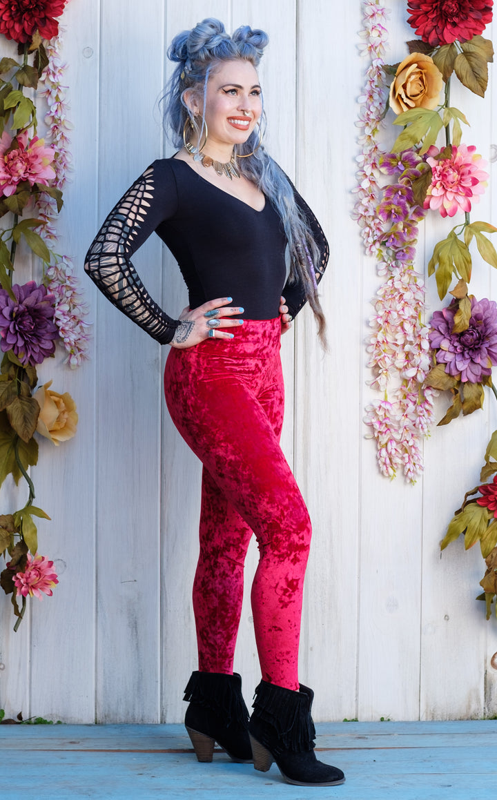 Velvet Leggings - 2 Colors