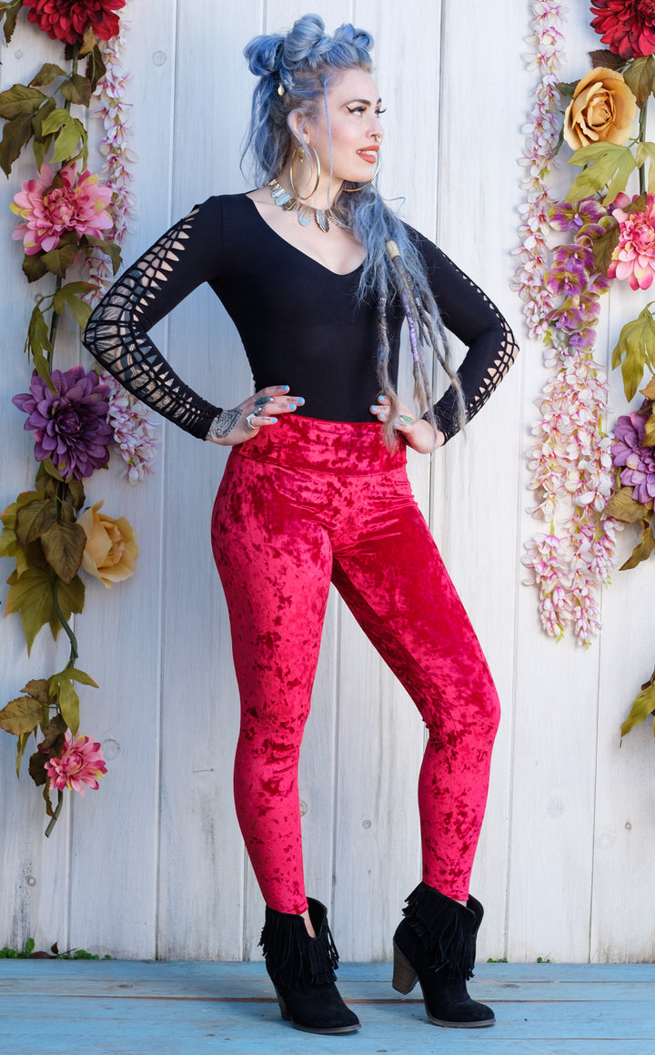 Velvet Leggings - 2 Colors