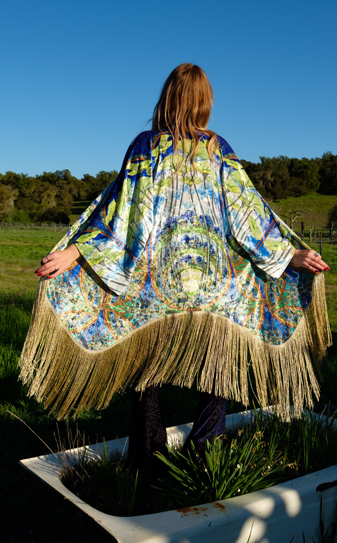 Worlds of Growth VELVET Kimono x Sweet Melis -