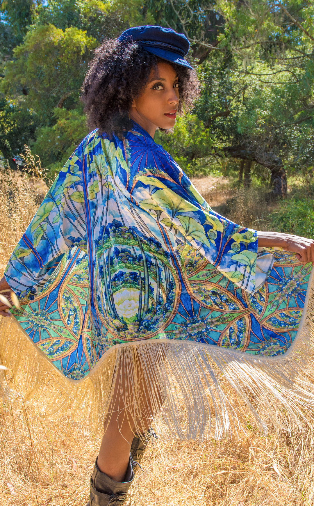Worlds of Growth VELVET Kimono x Sweet Melis -