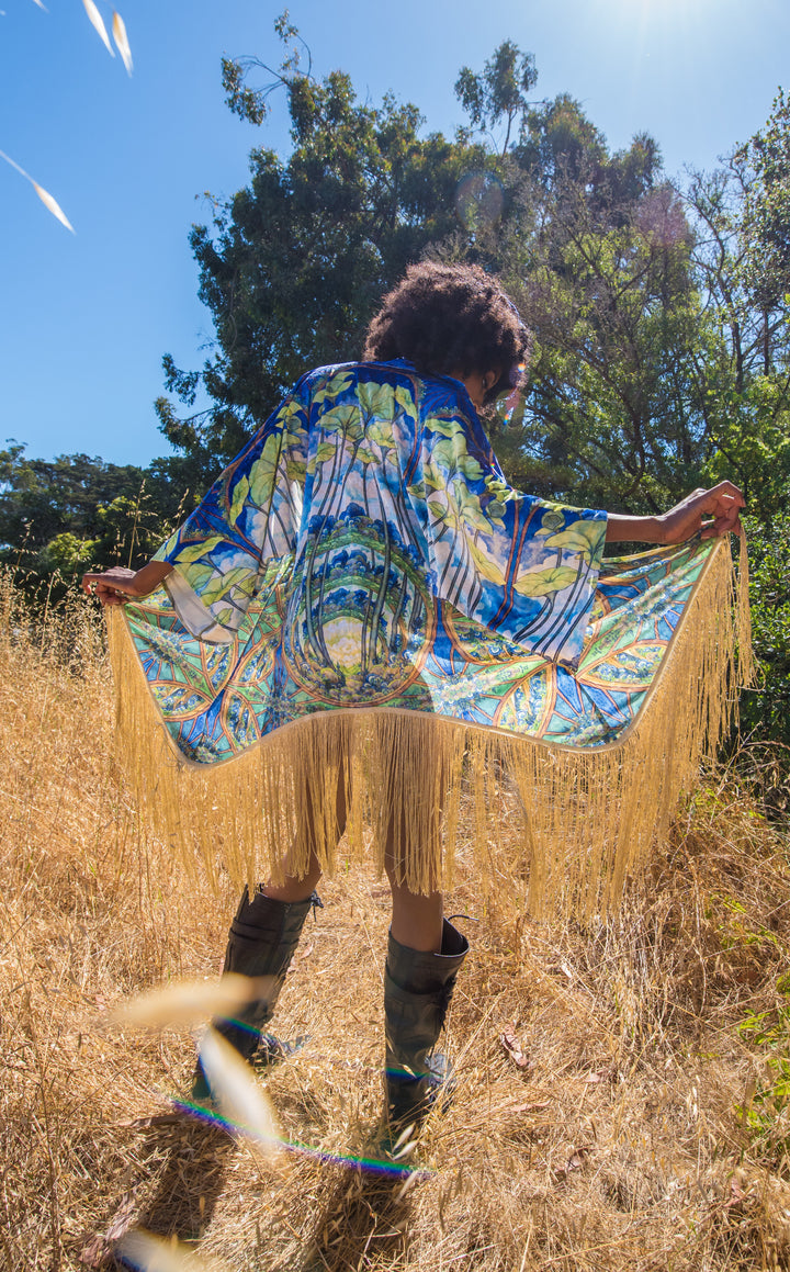 Worlds of Growth VELVET Kimono x Sweet Melis -