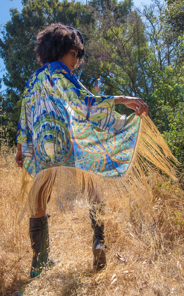 Worlds of Growth VELVET Kimono x Sweet Melis -