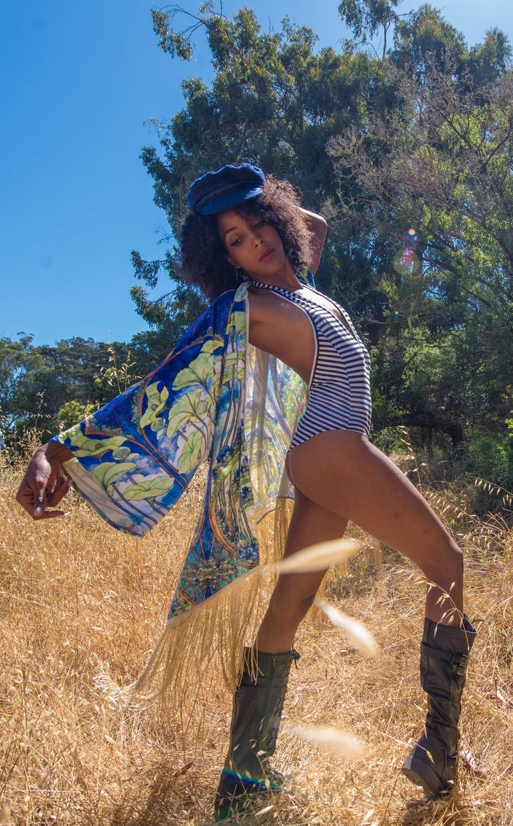 Worlds of Growth VELVET Kimono x Sweet Melis -