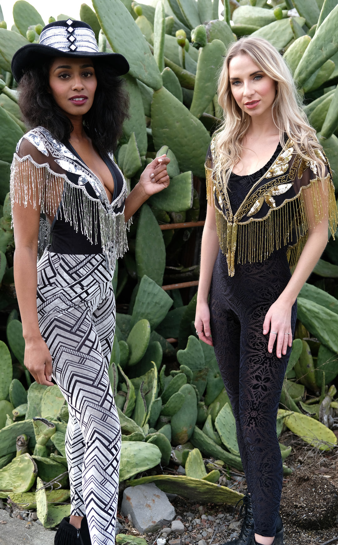 Silver & Gold Star Sparkle Capelet