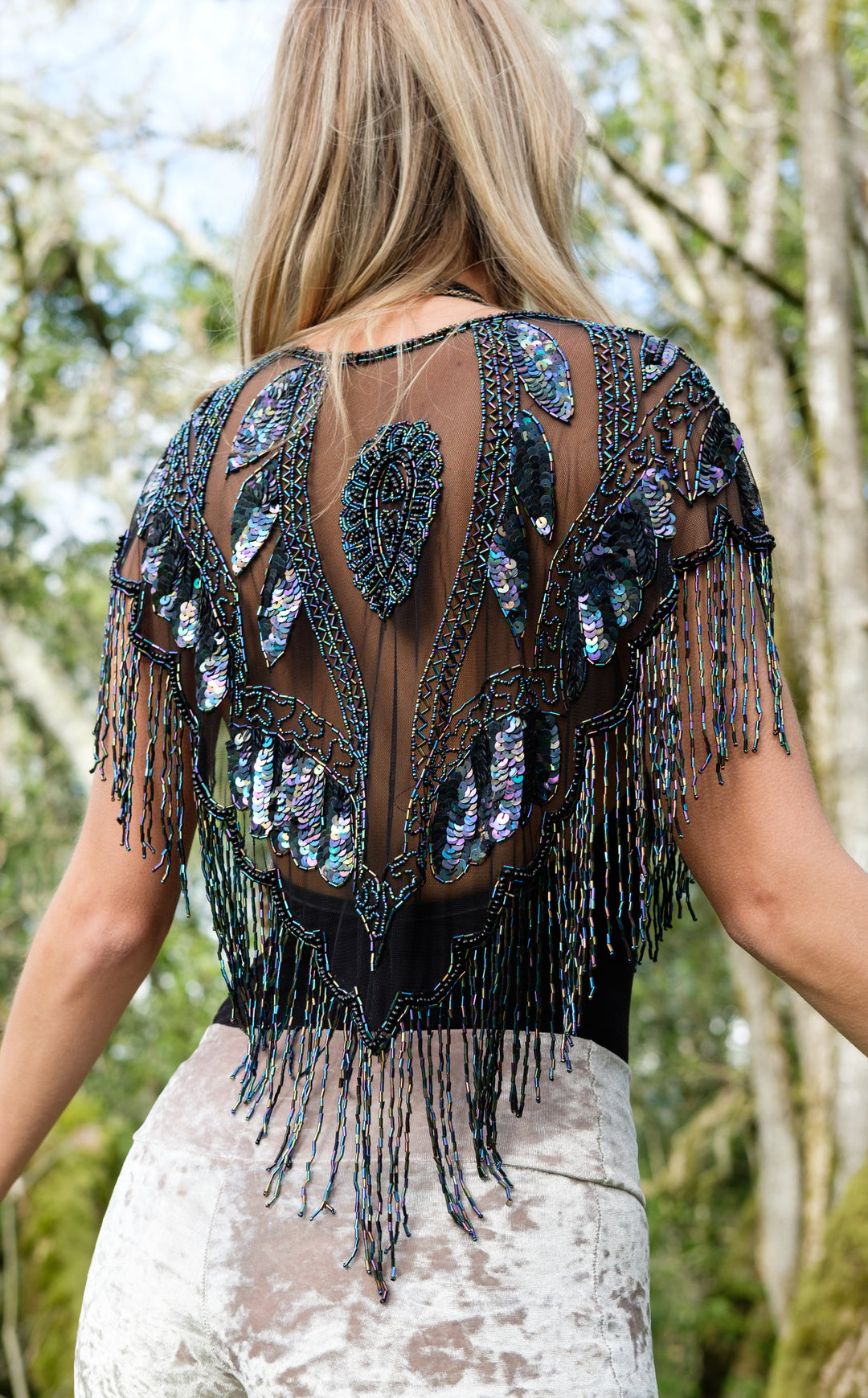 Moonlight Royal Sparkle Capelet