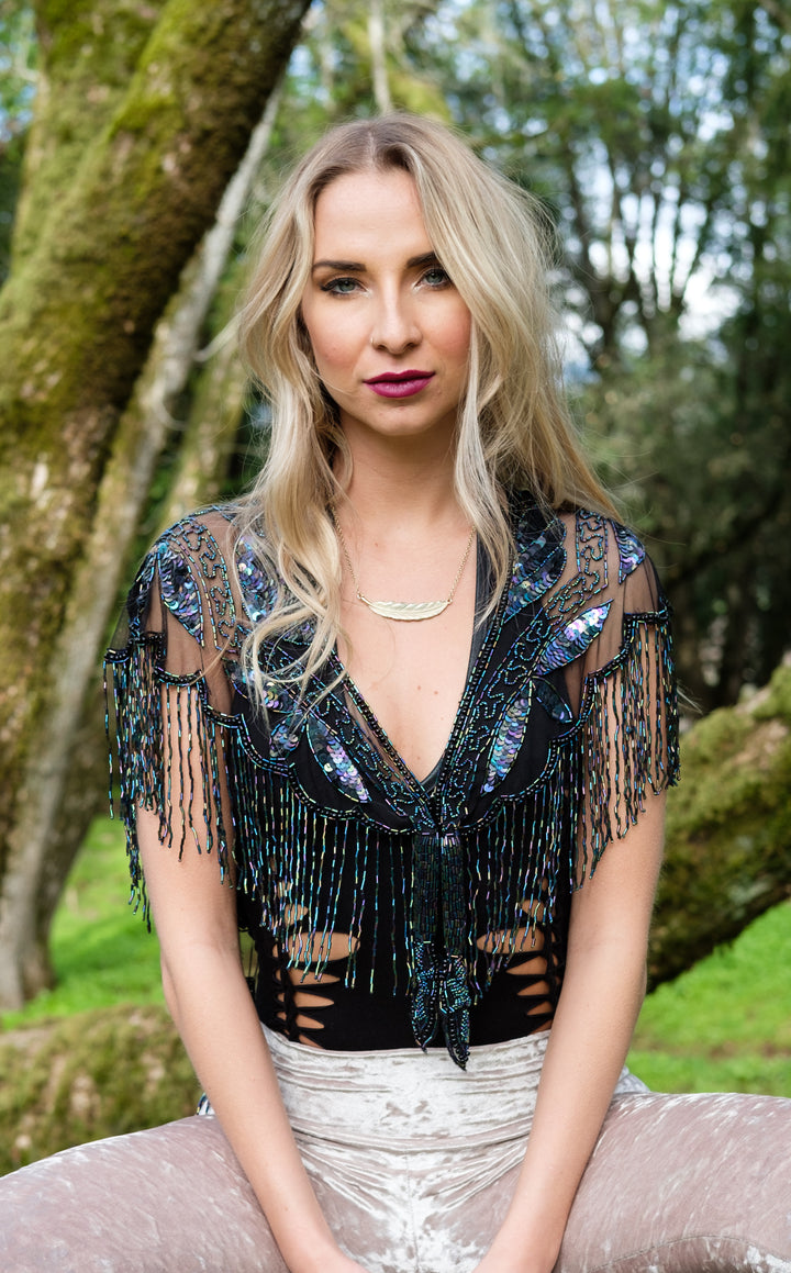 Moonlight Royal Sparkle Capelet