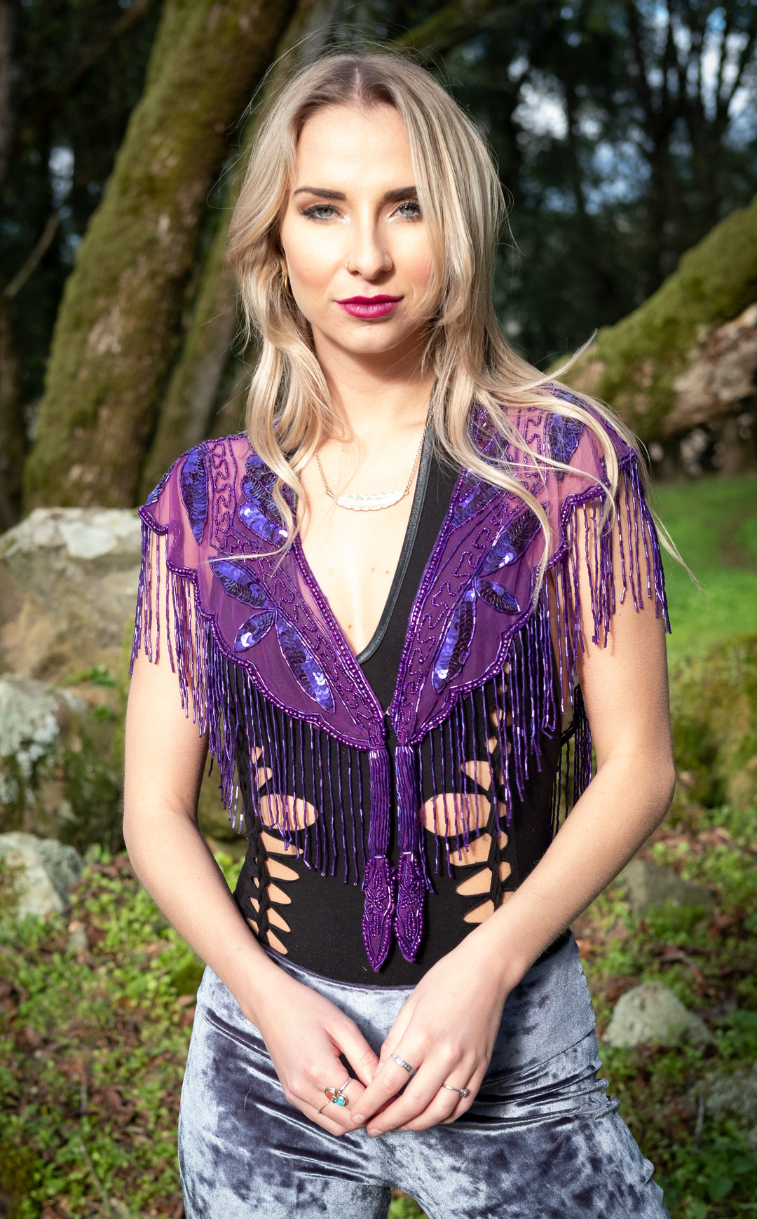 Royal Sparkle Capelet