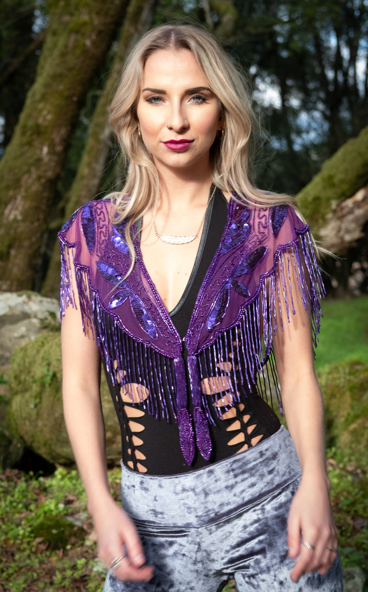 Royal Sparkle Capelet