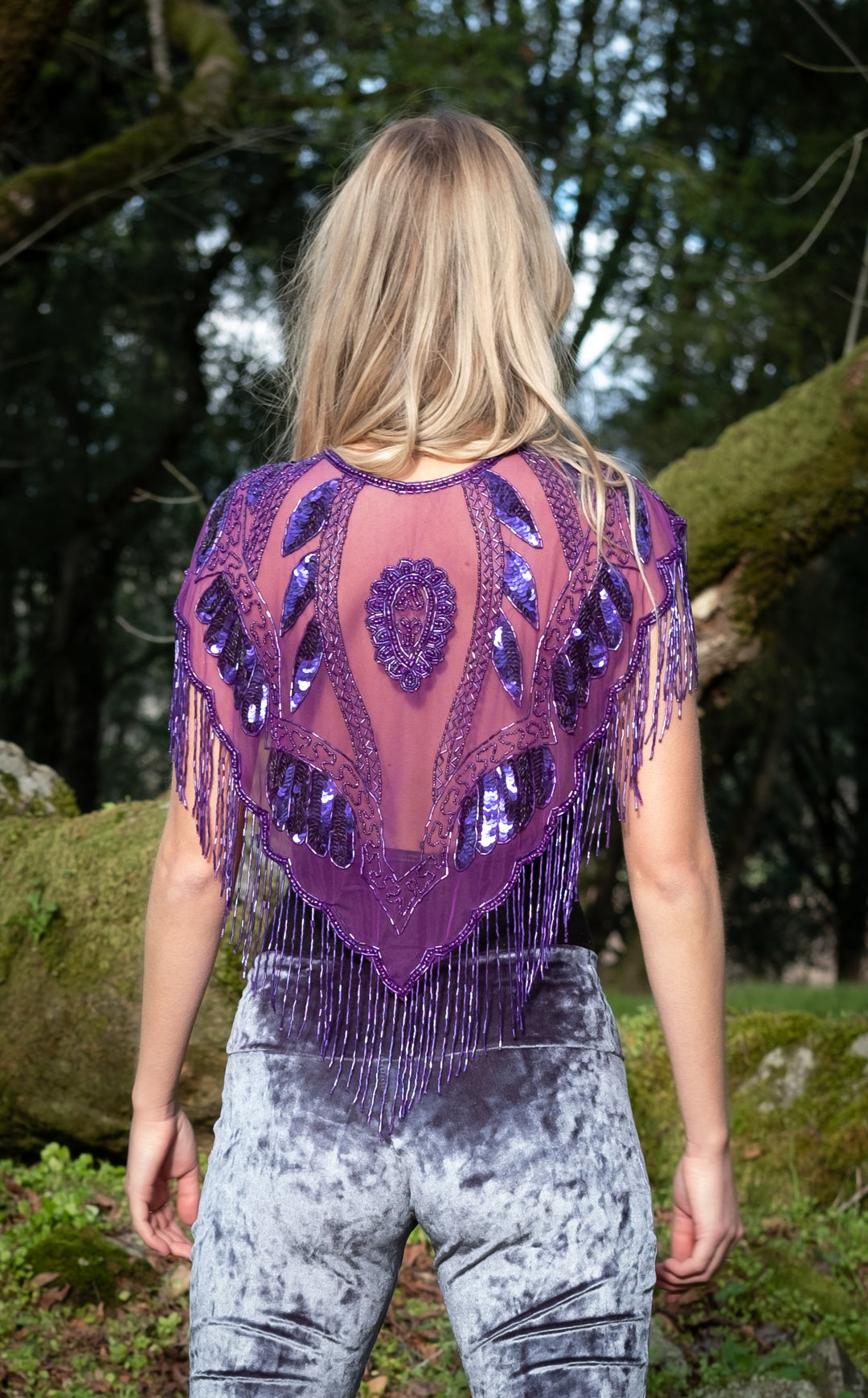 Royal Sparkle Capelet