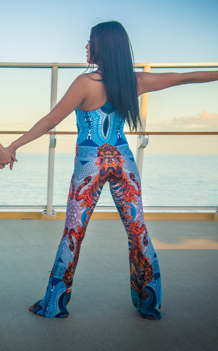 Swallow Tail Panther Onesie - Android Jones Collection