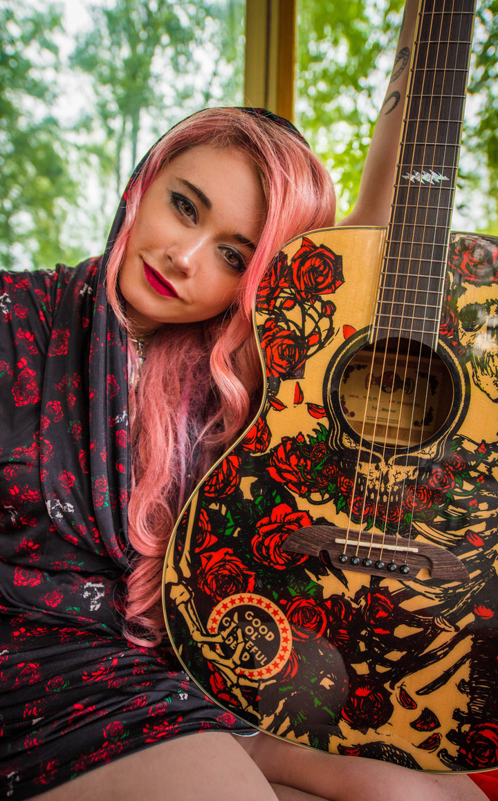 Grateful Dead Dress - Skull & Roses