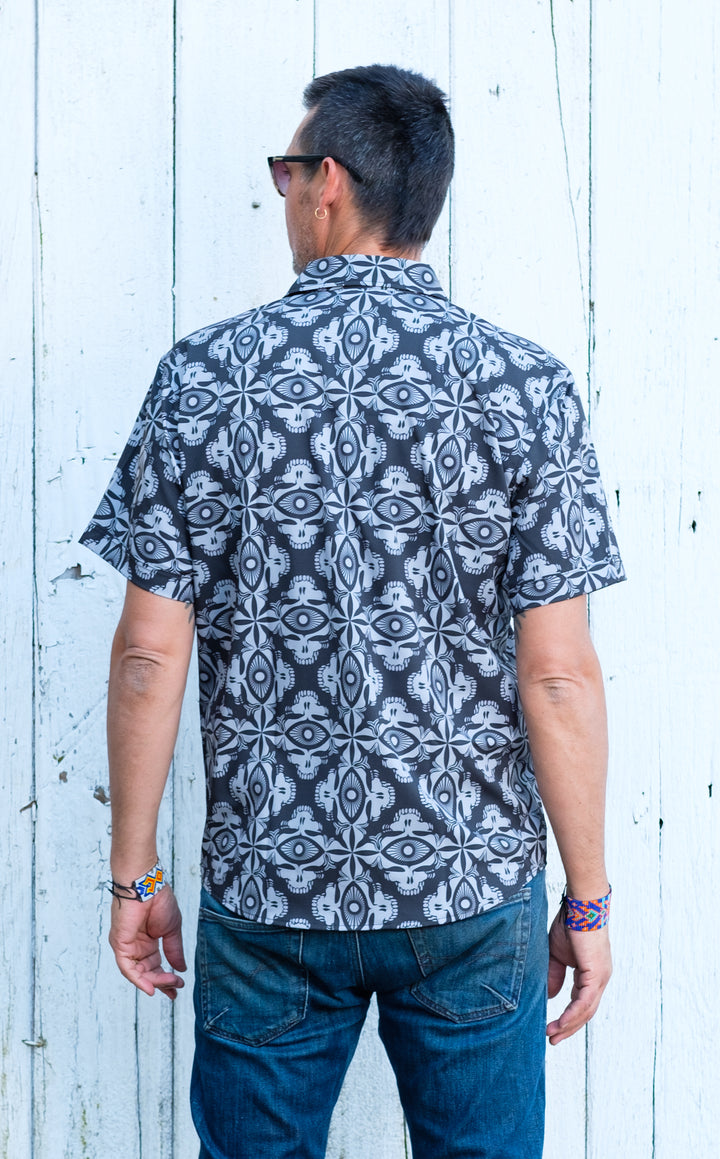 Tiki Grateful Dead Dress Shirt