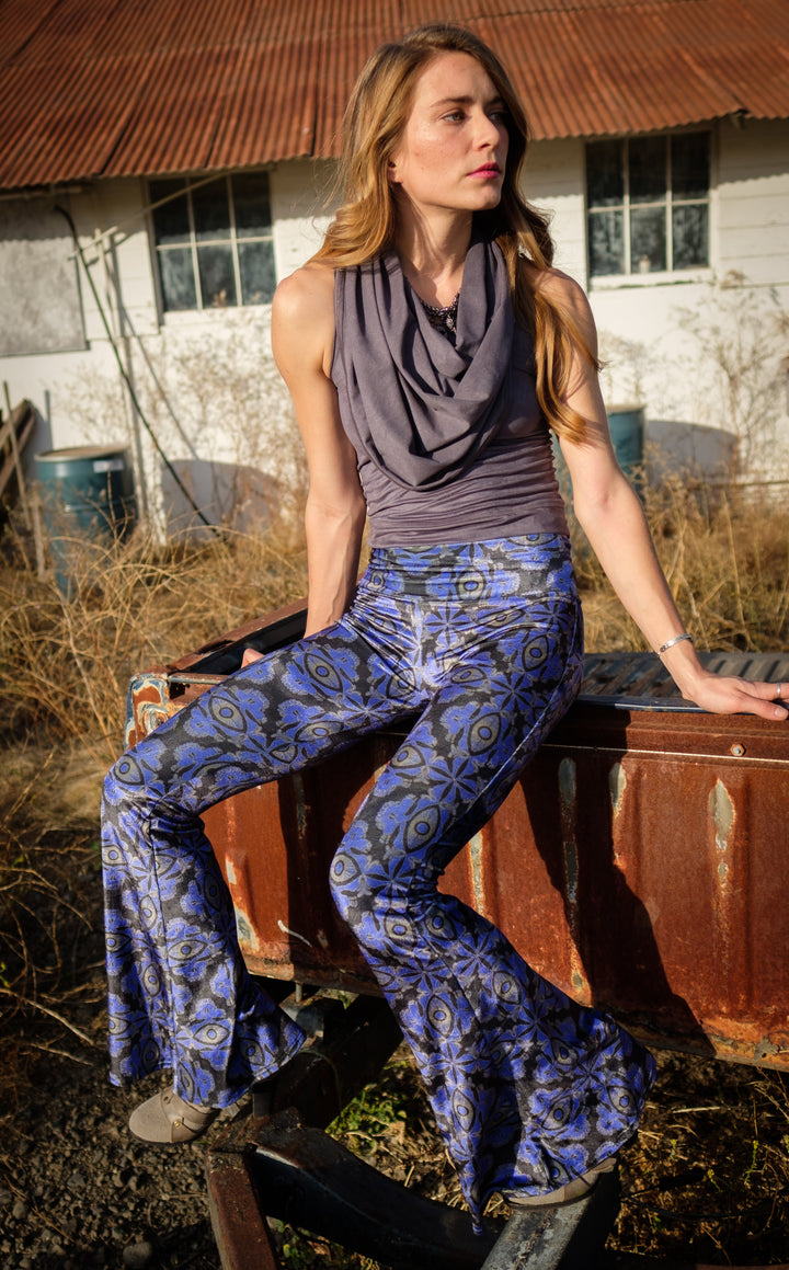 Grateful Dead Velvet Slim Bells - Purple Tiki