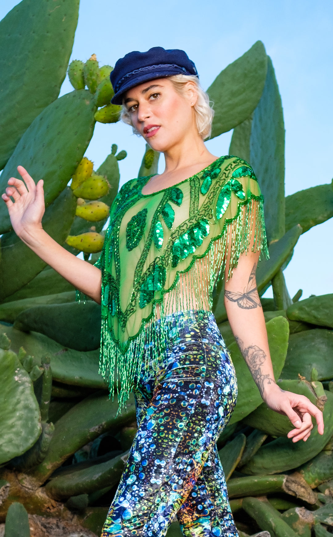 Shamrock Sparkle Capelet